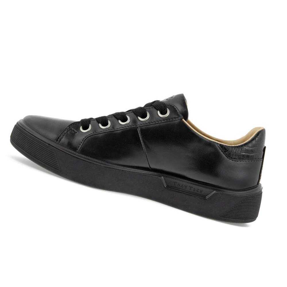 Women's Ecco Street Tray Lx Casual Shoes Black | Canada 89WNB